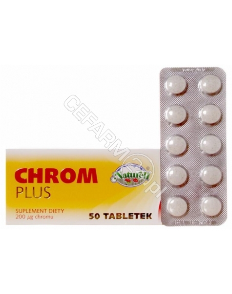 NATURELL Chrom plus naturell 200 mcg x 50 tbl