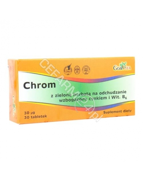 SALVIAFARM-V Chrom z zieloną herbatą x 30 tabl