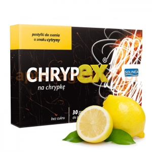 Solinea Chrypex o smaku cytrynowym, 30 pastylek
