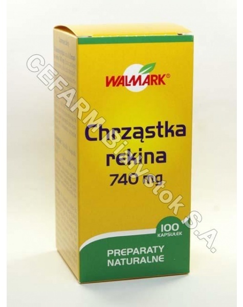 WALMARK Chrząstka rekina 740 mg x 100 kaps wallmark