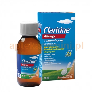 SCHERING-PLOUGH Claritine Allergy 1mg/ml, syrop, 60ml