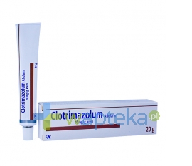 AFLOFARM FARMACJA POLSKA SP. Z O.O. Clotrimazolum AFL krem 1% 20 g