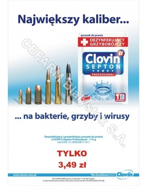 CLOVIN Clovin ii septon profesional 115 g