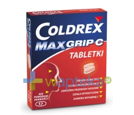 GLAXOSMITHKLINE CONSUMER HEALTHCARE SP. Z Coldrex Maxgrip C 12 tabletek