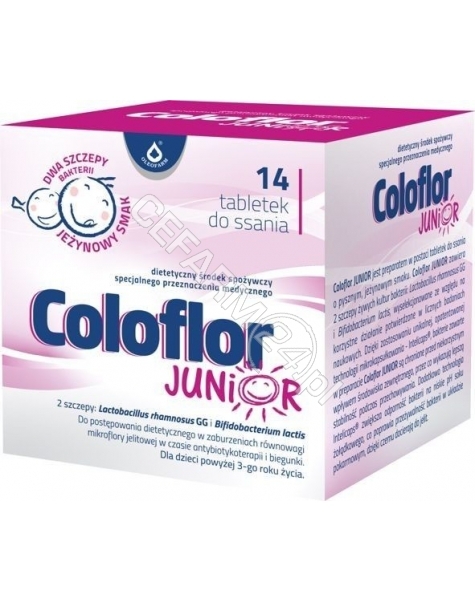 OLEOFARM Coloflor junior x 14 tabl do ssania