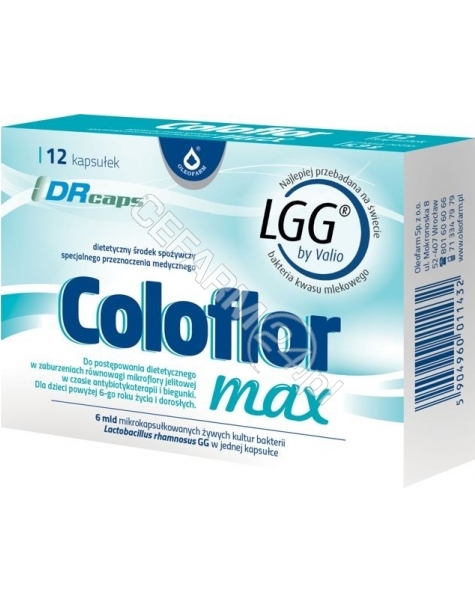 OLEOFARM Coloflor max x 12 kaps