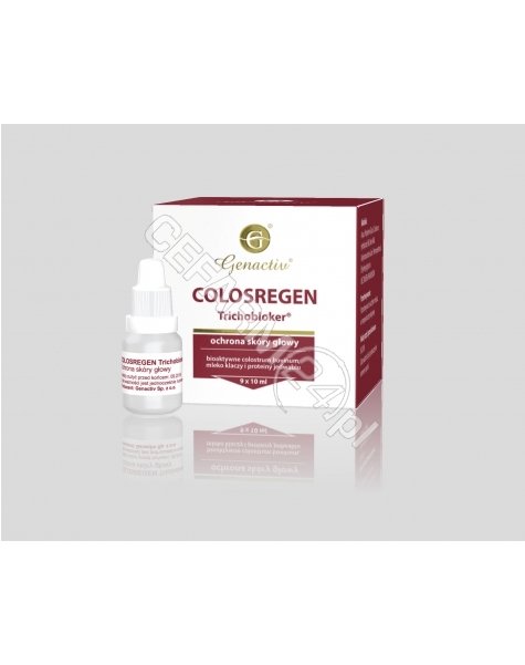 GENACTIV Colosregen trichobloker ochrona skóry głowy 9 x 10 ml ampułek