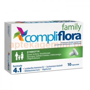 SIROSCAN CompliFlora Family, 10 kapsułek OKAZJA