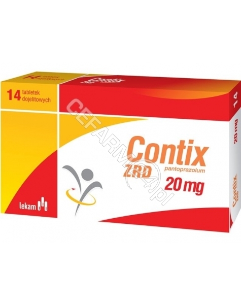 LEKAM Contix zrd 20 mg x 14 tabl dojelitowych