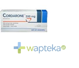 SANOFI AVENTIS SP. Z O.O. Cordarone tabletki 200 mg 30 sztuk