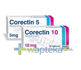 BIOFARM SP.Z O.O. Corectin 10 tabletki 10 mg 30 sztuk