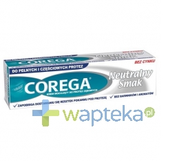 GLAXOSMITHKLINE PHARMACEUTICALS S.A. Corega Krem Neutralny Smak 40 g