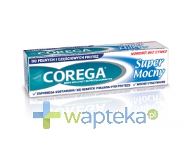 GLAXOSMITHKLINE PHARMACEUTICALS S.A. Corega super mocny Krem do protez bez cynku 70g