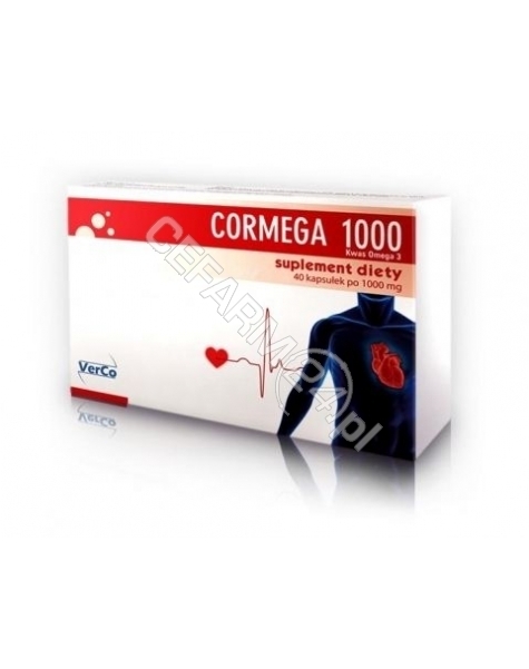 VERCO Cormega 1000 mg x 40 kaps