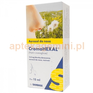 SANDOZ Cromohexal, aereozol do nosa, 30ml