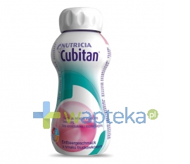 NUTRICIA POLSKA SP. Z O.O. Cubitan o smaku truskawkowym płyn odżywczy 200 ml