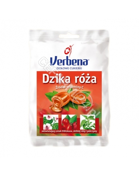 I.D.C. HOLDI Cukierki verbena dzika róża 60 g