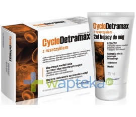 NOVASCON PHARMACEUTICALS SP. Z O.O. Cyclodetramax 60 tabletek + CycloDetramax Żel 75ml