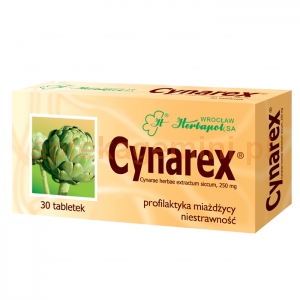 HERBAPOL WROCŁAW Cynarex 250mg, 30 tabletek