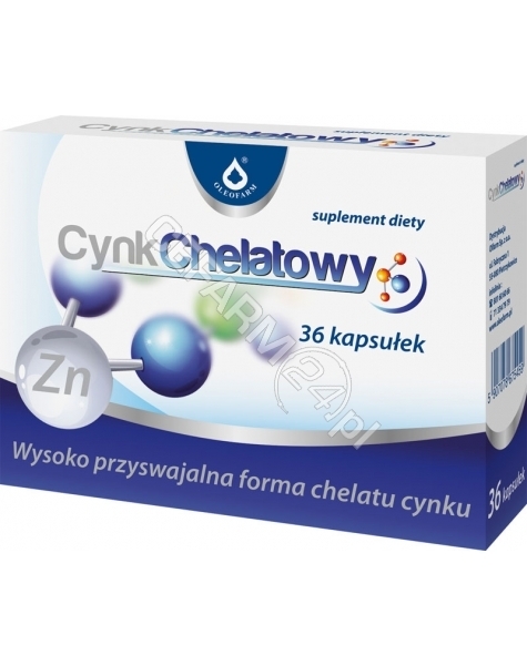 OLEOFARM Cynk chelatowy x 36 kaps