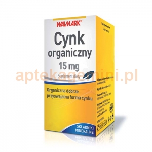 Walmark Cynk organiczny 15mg, 30 tabetek