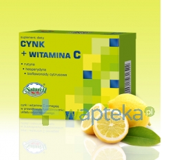 NATURELL POLSKA SP.Z O.O. Cynk + Witamina C 100 tabletek