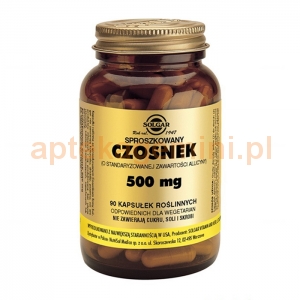 SOLGAR Czosnek standaryzowany 500mg, Solgar, 90 kapsułek