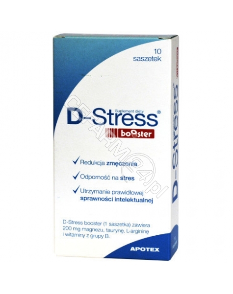 APOTEX NEDERLAND BV D-stress booster x 10 sasz