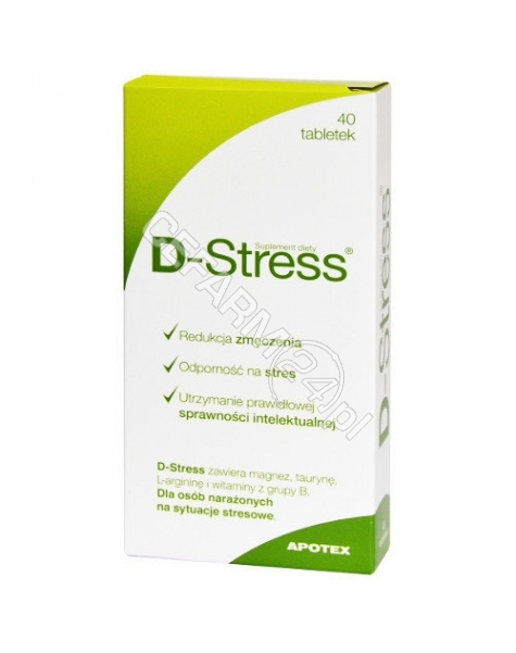 APOTEX NEDERLAND BV D-stress x 40 tabl