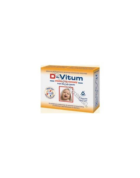 OLEOFARM D-vitum witamina d dla niemowląt x 36 kaps