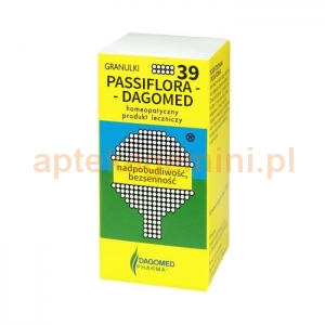 DAGOMED PHARMA DAGOMED 39 Passiflora, łatwe zasypianie, 7g OKAZJA