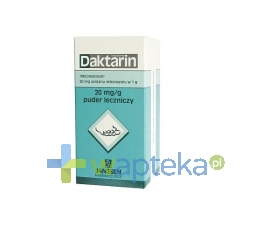 JANSSEN PHARMACEUTICA N.V. Daktarin puder leczniczy 20 g