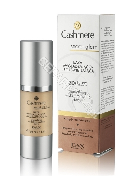 DAX COSMETICS Dax cosmetics cashmere secret glam - baza wygładzająco - rozświetlająca 30 ml