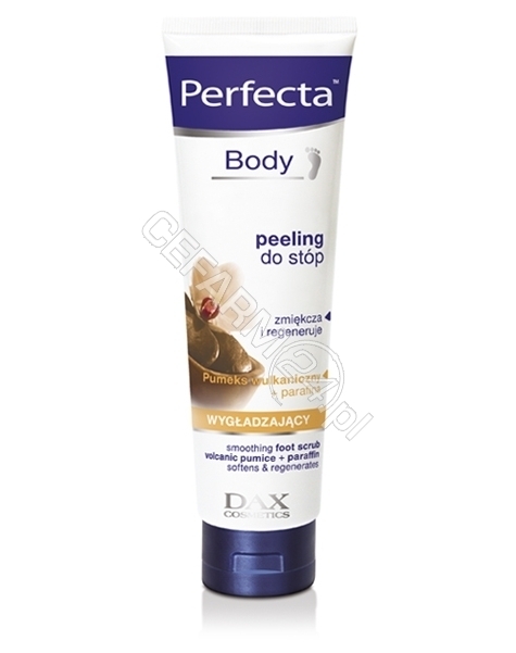 DAX COSMETICS Dax cosmetics perfecta body - wygładzający peeling do stóp z pumeksem wulkanicznym 100 ml