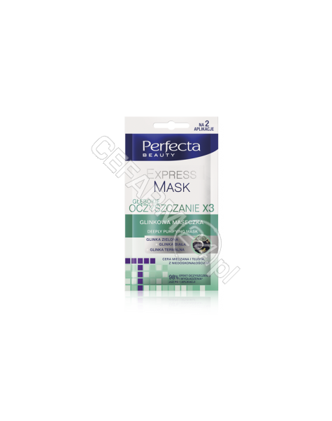 DAX COSMETICS Dax cosmetics perfecta Głębokie oczyszczanie - glinkowa maseczka 10 ml
