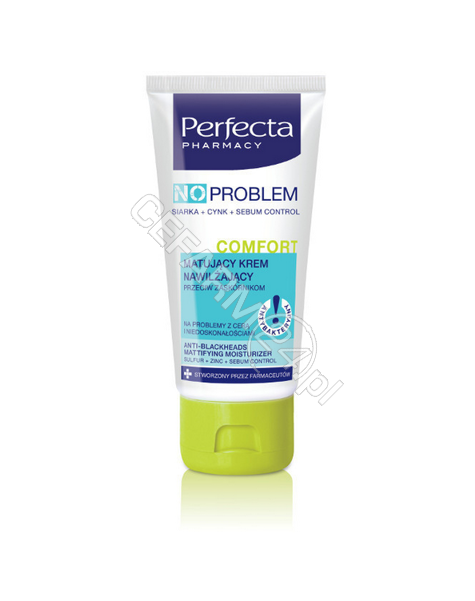 DAX COSMETICS Dax Cosmetics Perfecta No problem comfort matujący krem nawilżający 50 ml