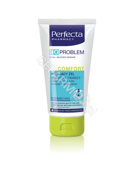 DAX COSMETICS Dax Cosmetics Perfecta No problem comfort matujący żel do mycia twarzy 150 ml