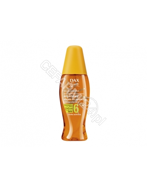 DAX COSMETICS Dax cosmetics sun arganowy olejek z b-karotenem spf 6 150 ml