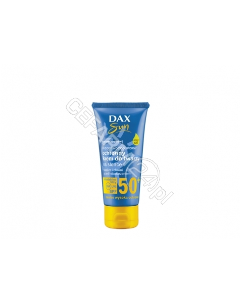 DAX COSMETICS Dax cosmetics sun ochronny krem do twarzy na słońce spf 50+ 50ml