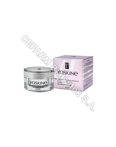 DAX COSMETICS Dax cosmetics yoskine 30+ krem - reduktor zmarszczek mimicznych na dzień spf 10, cera normalna i mieszana 50 ml