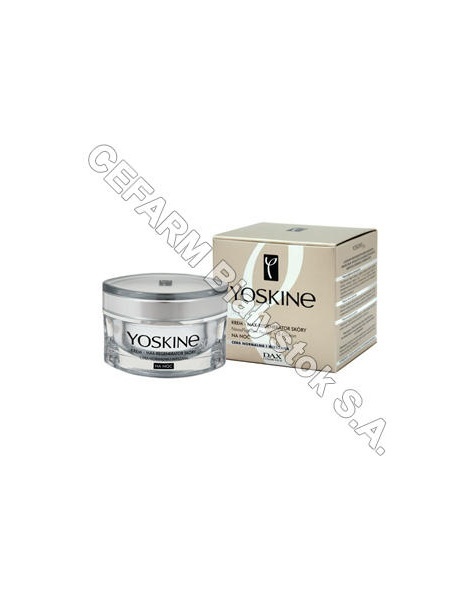 DAX COSMETICS Dax cosmetics yoskine 50+ krem - max regenerator skóry na noc, cera normalna i mieszana 50 ml