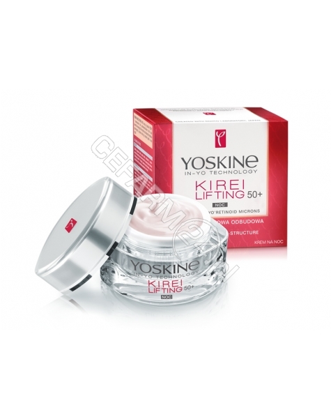 DAX COSMETICS Dax cosmetics yoskine Kirei Lifting 50+ krem przeciwzmarszczkowy na noc 50 ml