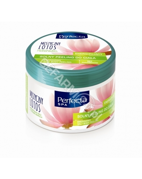 DAX COSMETICS Dax perfecta spa energizujący solny peeling do ciała Mistyczny Lotos 225 g