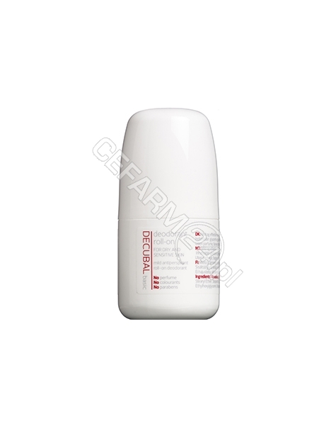 BIOVENA PHAR Decubal dezodorant roll-on do skóry suchej i wrażliwej 50 ml