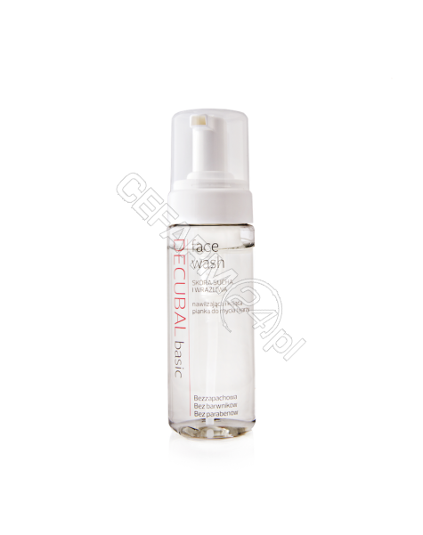 BIOVENA PHAR Decubal face wash nawilżająca i kojąca pianka do mycia twarzy 150 ml