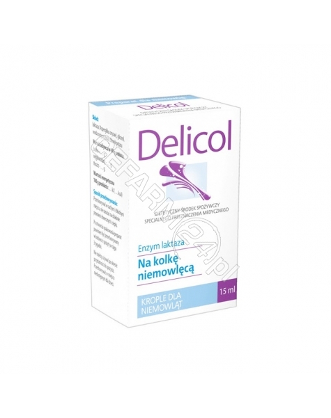 AFLOFARM Delicol krople dla niemowląt 15 ml