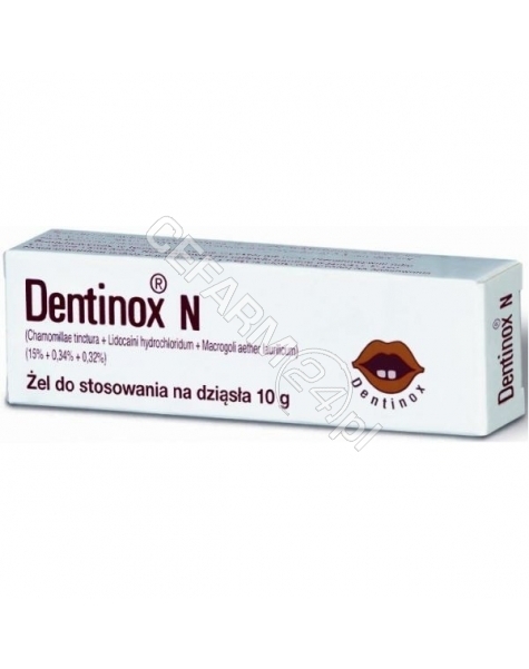 MIRALEX Dentinox N żel 10 g