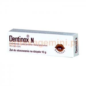 DENTINOX Dentinox N, żel, 10g