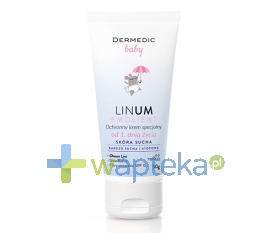 DERMEDIC DERMEDIC EMOLIENT LINUM Baby Ochronny krem specjalny SPF15 50ml 8852