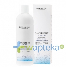 DERMEDIC DERMEDIC EMOLIENT LINUM olejek do kąpieli 400ml